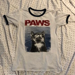 PAWS graphic tee